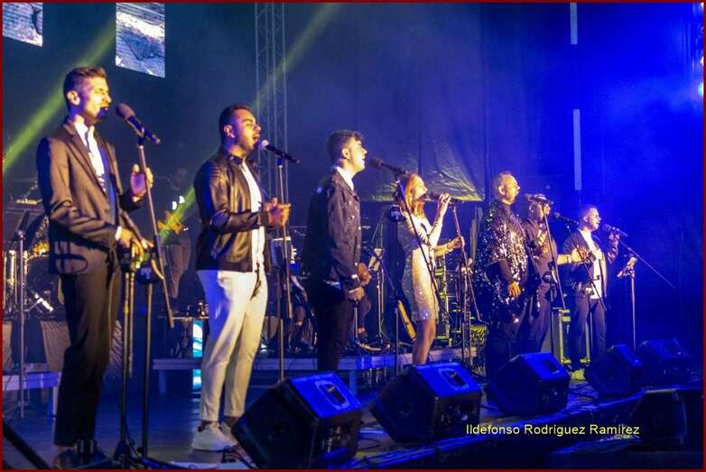 Momento del concierto de anoche en Valsequillo/Ildefonso Rodríguez.